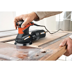 Slefuitor orbital rotativ WORX WX652.1 300W - Diametru de slefuire 125 mm - Slefuire pe o gama larga de materiale facilitata - Img 6