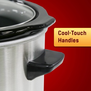 Slow Cooker Elite Gourmet MST-250XS, 1,7 l, 120 W, inox - Img 4