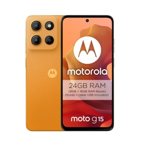 Smartphone Motorola Moto G15, 24 GB (8 GB 16 GB RAM Boost), 256 GB, 6,72 inch FHD