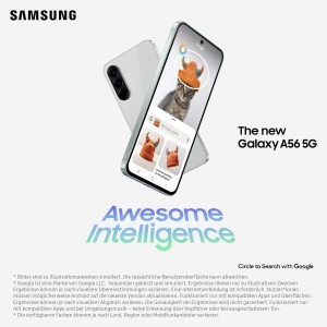 Smartphone Samsung Galaxy A56 5G, 8 GB RAM, 128 GB, Camera 50 MP, Grafit - Img 2