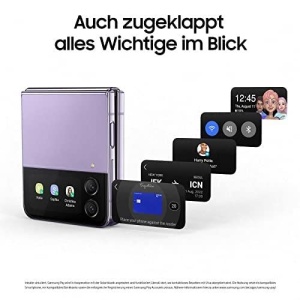 Smartphone Samsung Galaxy Z Flip4 5G, 128GB, Graphite, Garantie 36 luni - Img 3