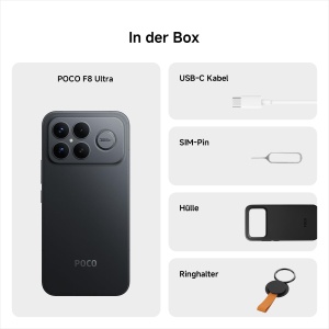 Smartphone Xiaomi Poco F8 Ultra, 12GB RAM, 256GB, 6500mAh, 50MP, Negru - Img 5