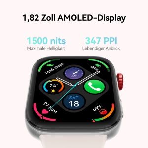 Smartwatch HUAWEI Watch FIT 3 Display AMOLED 182 Alb Pana la 10 Zile Autonomie - Img 3