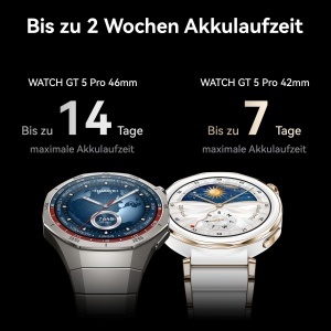 Smartwatch Huawei Watch GT 5 Pro 46mm Negru EKG GPS Autonomie 14 zile - Img 7