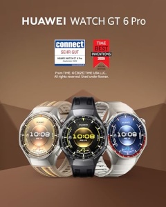 Smartwatch HUAWEI Watch GT 6 Pro GPS EKG 21 zile autonomie Negru 46mm - Img 2