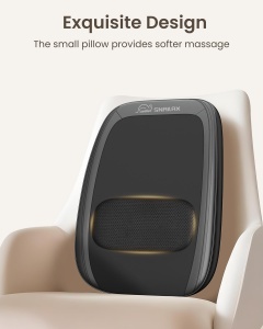 Snailax Shiatsu Masaj pentru Spate si Gat Cu Incalzire si Design Portabil - Img 5