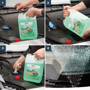Solutie de curatare pentru parbriz SONAX 5L cu aroma de portocala si rozmarin - Img 5