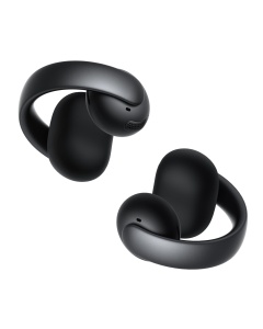 soundcore AeroClip by Anker, casti deschise, casti Bluetooth, casti deschise, confort pe tot parcursul zilei, 4 microfoane cu inteligenta artificiala, prindere sigura, driver de 12 mm, inalta rezolutie, design cu inel deschis