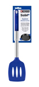 Spatula de bucatarie Monix Solid din inox, nylon si silicon, rezistenta la caldura - Img 2