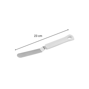 Spatula Dr Oetker pentru decorare torturi otel inoxidabil maner ergonomic 23 cm - Img 3