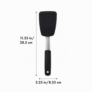 Spatula flexibila OXO Good Grips din silicon, rezistenta la caldura, usor de curatat - Img 3