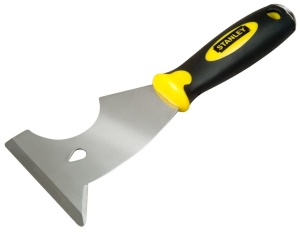 Spatula multifunctionala STANLEY 22,4 cm, 76 mm latime lama, maner bi-material