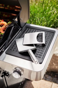 Spatula pentru gratar ROSLE Plancha, din otel inoxidabil, 37 cm, cu maner confortabil - Img 2