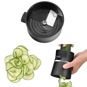 Spiralizator manual WMF Gourmet, 14 cm, cu 2 insertii, din inox si plastic - Img 5