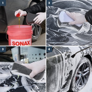 Sponge de curatare SONAX MultiSchwamm, 1 bucata, multifunctional - Img 5