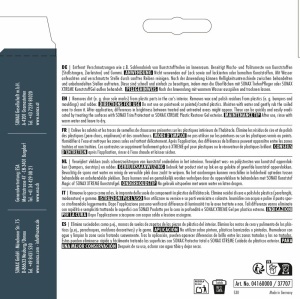 Sponge de curatare SONAX SchmutzRadierer 2 bucati pentru interior auto - Img 2