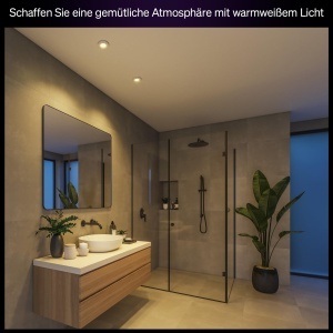 Spot LED de tavan Philips Hue White Ambiance, 250lm, alb, dimabil - Img 5