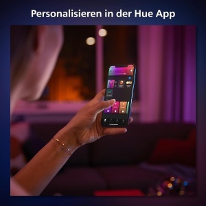Spot LED incorporabil Philips Hue Slim, 90 mm, Alb si Colorat, Bluetooth, Control vocal - Img 6