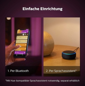 Spot LED Philips Hue Centris, 3 corpuri de iluminat, dimmabil, 16 milioane culori, negru - Img 9