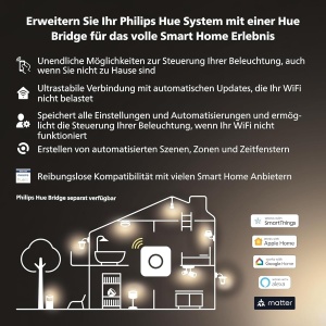 Spot LED Philips Hue Milliskin, Alb, 400lm, 3 bucati, Aluminiu - Img 6