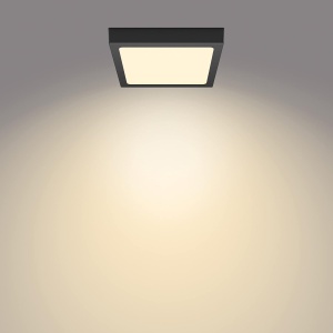 Spot LED Philips Slim Surface 12W Lumina Calda 2700K Negru - Img 8