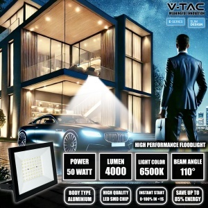 Spot LED V-TAC E-Series 50W, 4000 Lumen, Kaltwei 6500K - Img 7