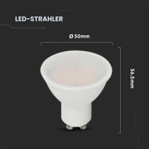 Spot LED V-TAC VT-21878, 10W, 1000 Lumen, 3000K, GU10 - Img 6