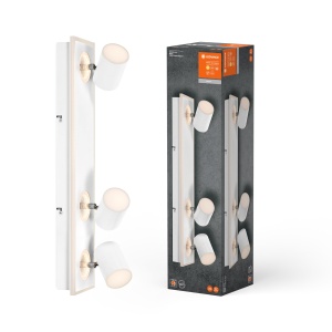 Spot LEDVANCE DECOR MARS, 41W, 2300lm, alb, cu capete ajustabile
