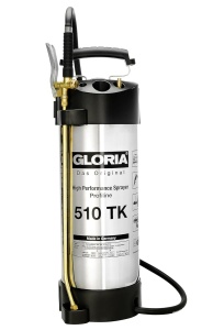 Spray Profesional GLORIA 510 TK Profiline, 10 L, din otel inoxidabil, 6 bar
