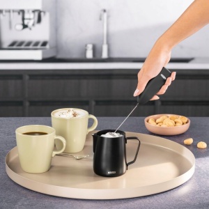 Spumator de lapte XAVAX, electric, multifunctional, negru - Img 4