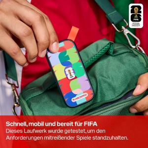 SSD Portabil SANDISK 1 TB FIFA World Cup 2026, USB-C, Viteza 800 MBs - Img 4