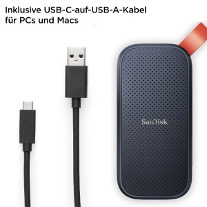 SSD Portabil SanDisk 2 TB, 800 MBs, Negru - Img 3