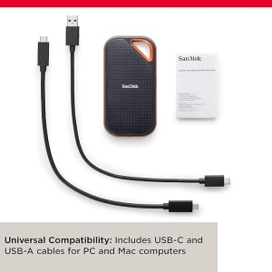 SSD Portabil SanDisk Extreme PRO 2 TB, 2000 MBs, gri - Img 4