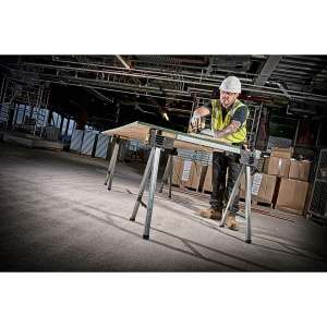 Stand de lucru DEWALT DWST1-75676, 900 kg, 2 bucati, metalic - Img 4