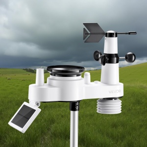 Statia Meteo VEVOR 7-in-1 cu Display de 7,5 Inch, Sensor Exterior Solar, Wi-Fi - Img 8