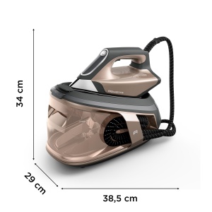 Statie de calcat Rowenta Force Pro 500, 2800 W, 550 gmin, NegruBraun - Img 8