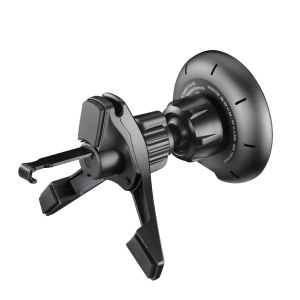 Statie de incarcare auto Hama Qi2, 15W, magnetica, neagra - Img 3