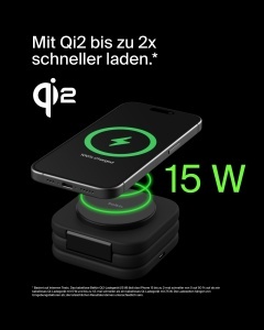 Statie de incarcare Belkin BoostCharge Pro 3-in-1, 15W, MagSafe, pentru iPhone si Apple Watch - Img 3