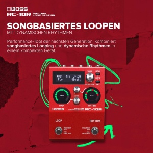 Statie de Looping BOSS RC-10R cu 280 stiluri presetate, 16 kituri de tobe si 2 canale - Img 2
