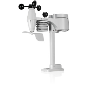 Statie Meteo Bresser 8-in-1 cu Senor Exterior, Hitzestress, Negru - Img 8