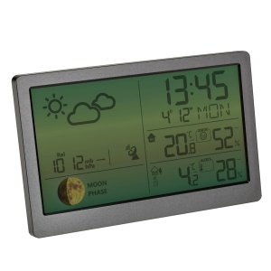 Statie meteo digitala TFA Dostmann Luna Sky 351169 Display color Lunar - Img 4