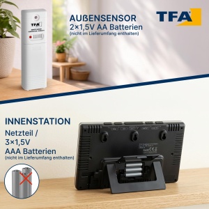 Statie Meteo TFA Dostmann SPRING cu Sensor Exterior, Display Colorat - Img 6