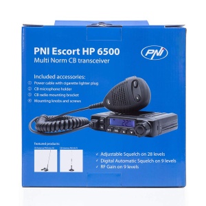 Statie Radio CB PNI Escort HP 6500 cu Antena CB ML100, 40 Canale, 4W - Img 9
