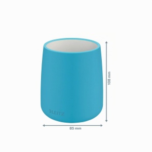 Stativ pentru birou Leitz 53290061, ceramic, 85mm, albastru - Img 6