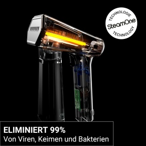 STEAMONE SN20GW Reise-Dampfglatter S-Nomad, weiss, Metall, Travel-Size, weiss - Img 3