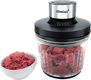 Steba Multi-Shredder MG 400 cu recipient din sticla, volum 2L, 4 lame din otel inoxidabil de inalta calitate, 2 niveluri de viteza, picioare de cauciuc antiderapante, piese care pot fi spalate in masina de spalat vase, incl. disc de bataie, 400W - Img 8