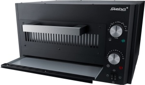 Steba Power Pizza Maker PB 1000, incl. piatra de pizza cu diametrul 30cm, control continuu al temperaturii de la 160-400degC, putere de incalzire foarte mare de pana la 1800W, cronometru, protectie la supraincalzire, carcasa la atingere rece - Img 6