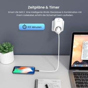 Steckdose Inteligenta Tenda Beli SP3 WLAN, 10A, Control App si Vocal - Img 7