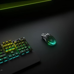 SteelSeries Aerox 9 Wireless Mouse Gaming RGB 18 Butoane Bluetooth 24 GHz - Img 13