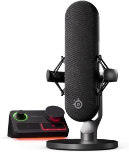 SteelSeries Alias Pro Kit XLR Microfon cu Mixer RGB pentru Gaming si Streaming - Img 4